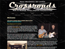 Tablet Screenshot of crossroadsduo.com